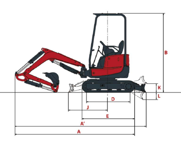 Yanmar Minibagger ViO17
