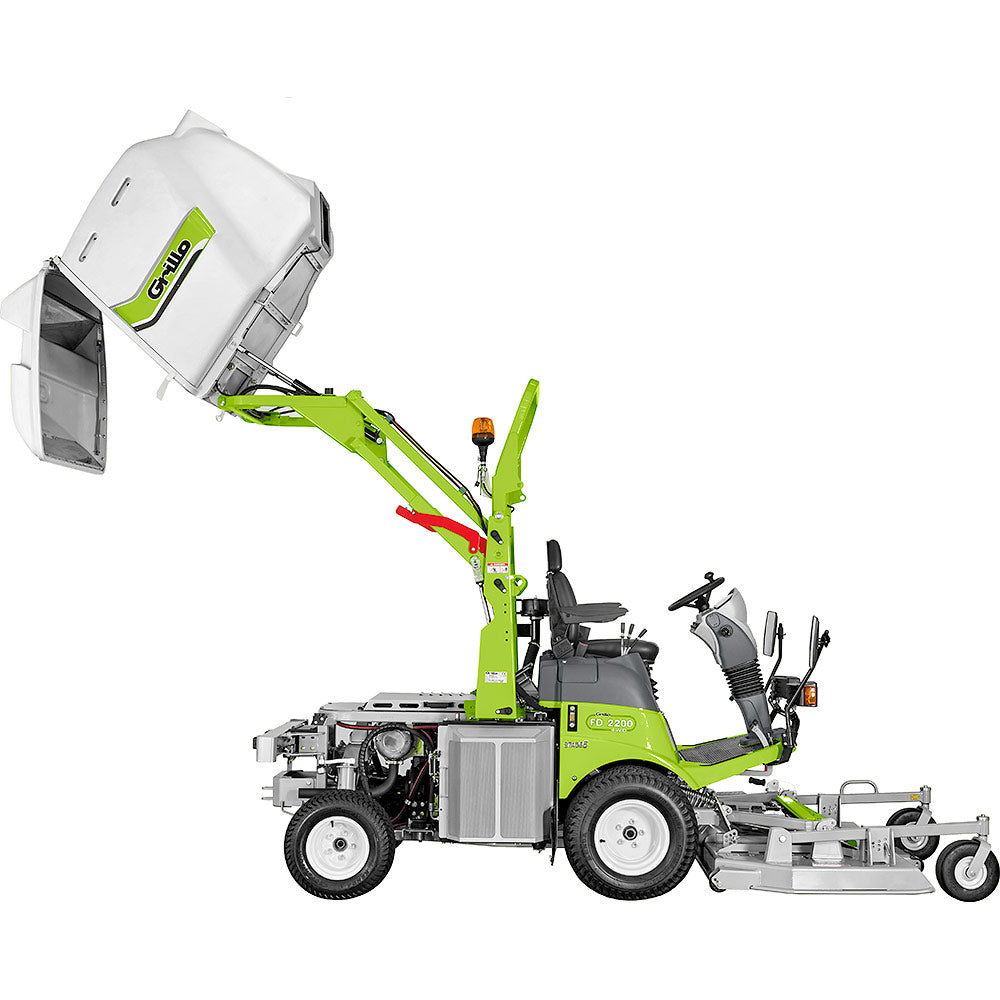 Grillo Aufsitzmäher mit Mähdeck und Sammeln FD 2200 Stage5 4WD