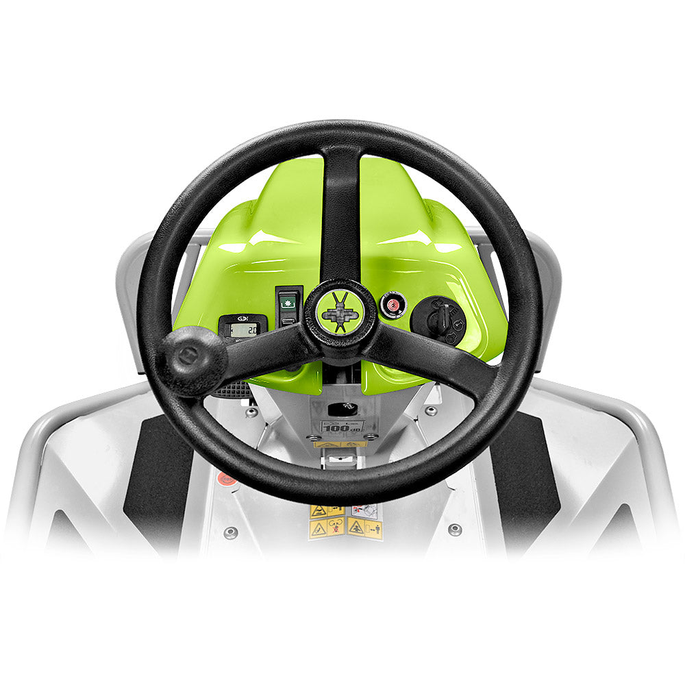 Grillo Aufsitzmäher Doppelfunktion: Mulchen & Seitenauswurf MD 15