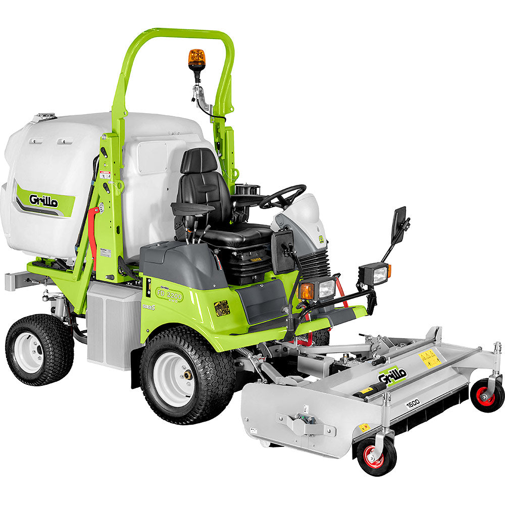 Grillo Aufsitzmäher mit Mähdeck und Sammeln FD 2200 Stage5 4WD