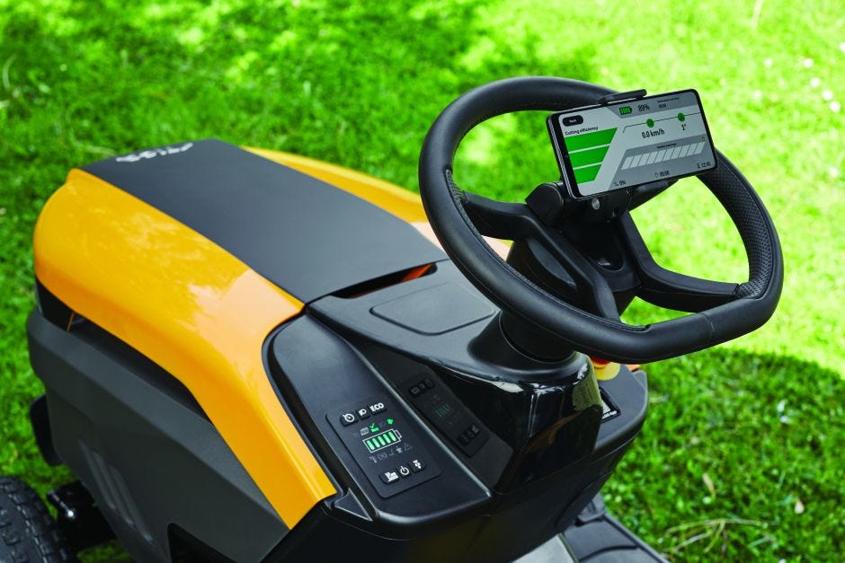 STIGA ESTATE 584e Akku-Rasentraktor