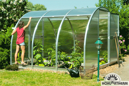 Hoklartherm Rundbogengewächshaus "Arcus"