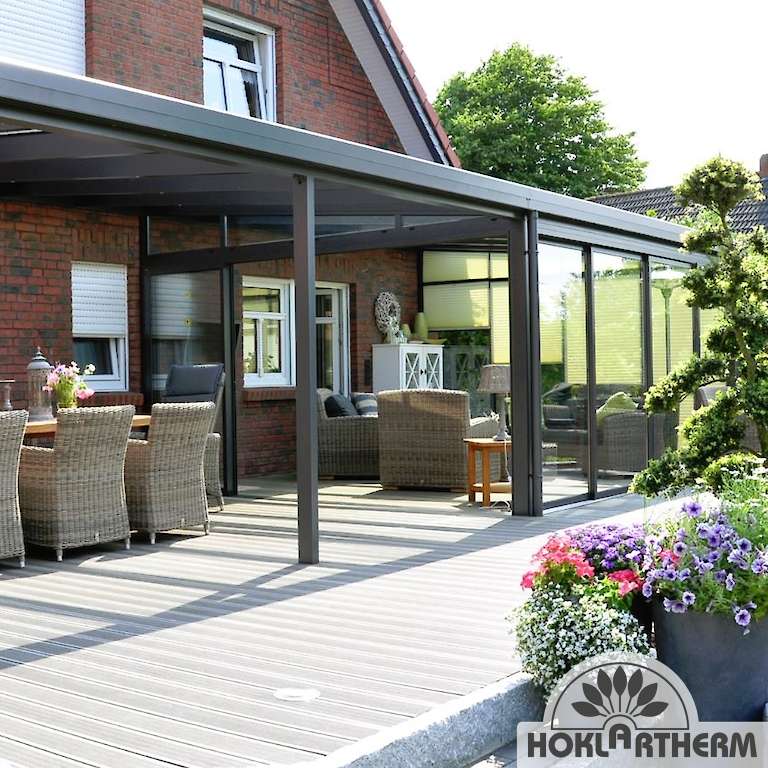Hoklartherm Terrassenüberdachung "Friesland"