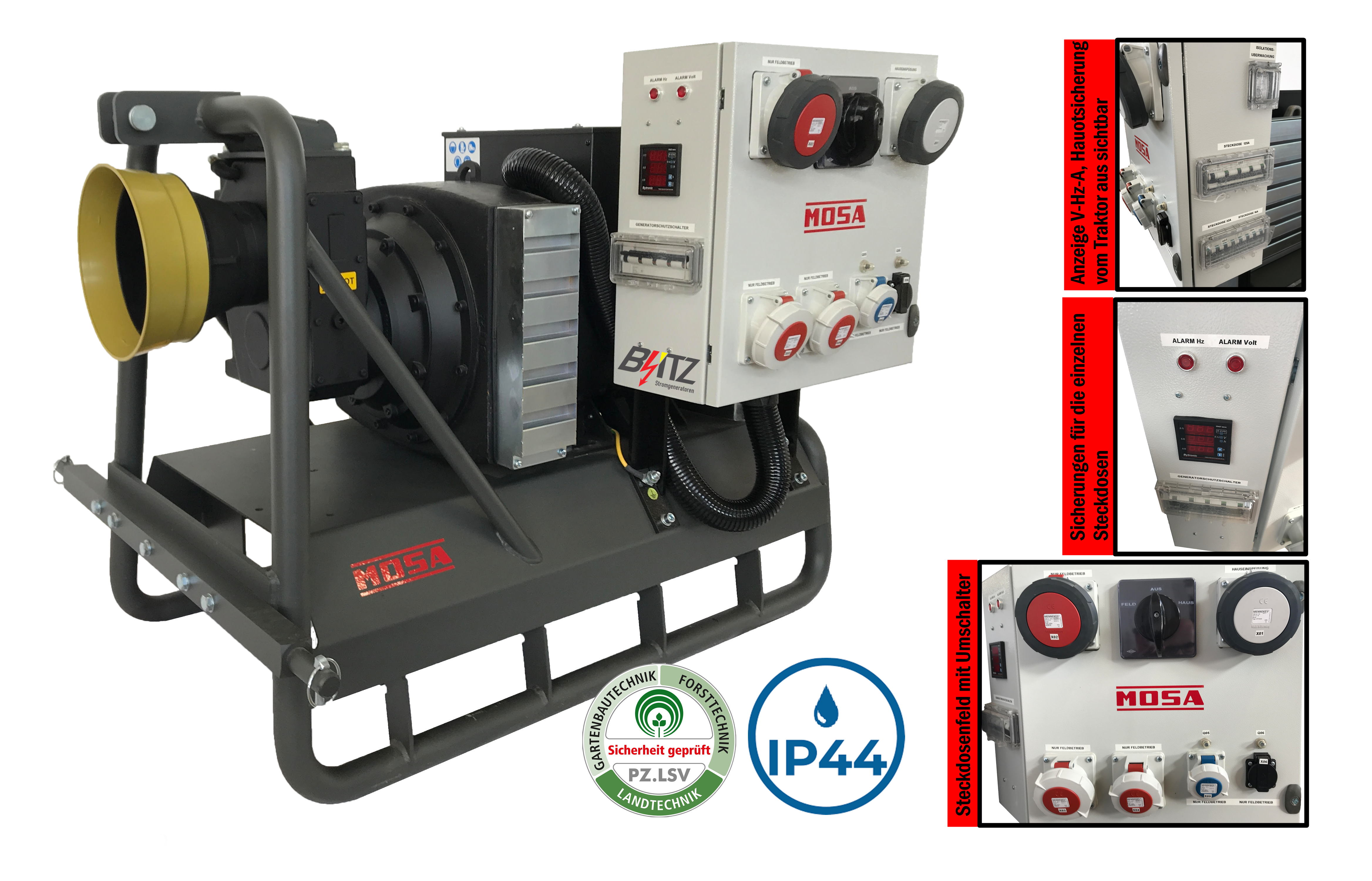 Zapfwellengenerator AWB 4-40X-H / IB