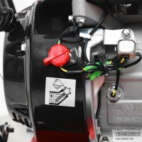 Hecht 9661 SE Benzin Schneefräse