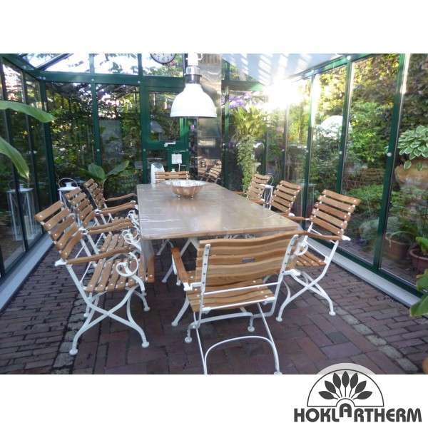 Hoklartherm thermisch getrenntes Gewächshaus "Vario TH"