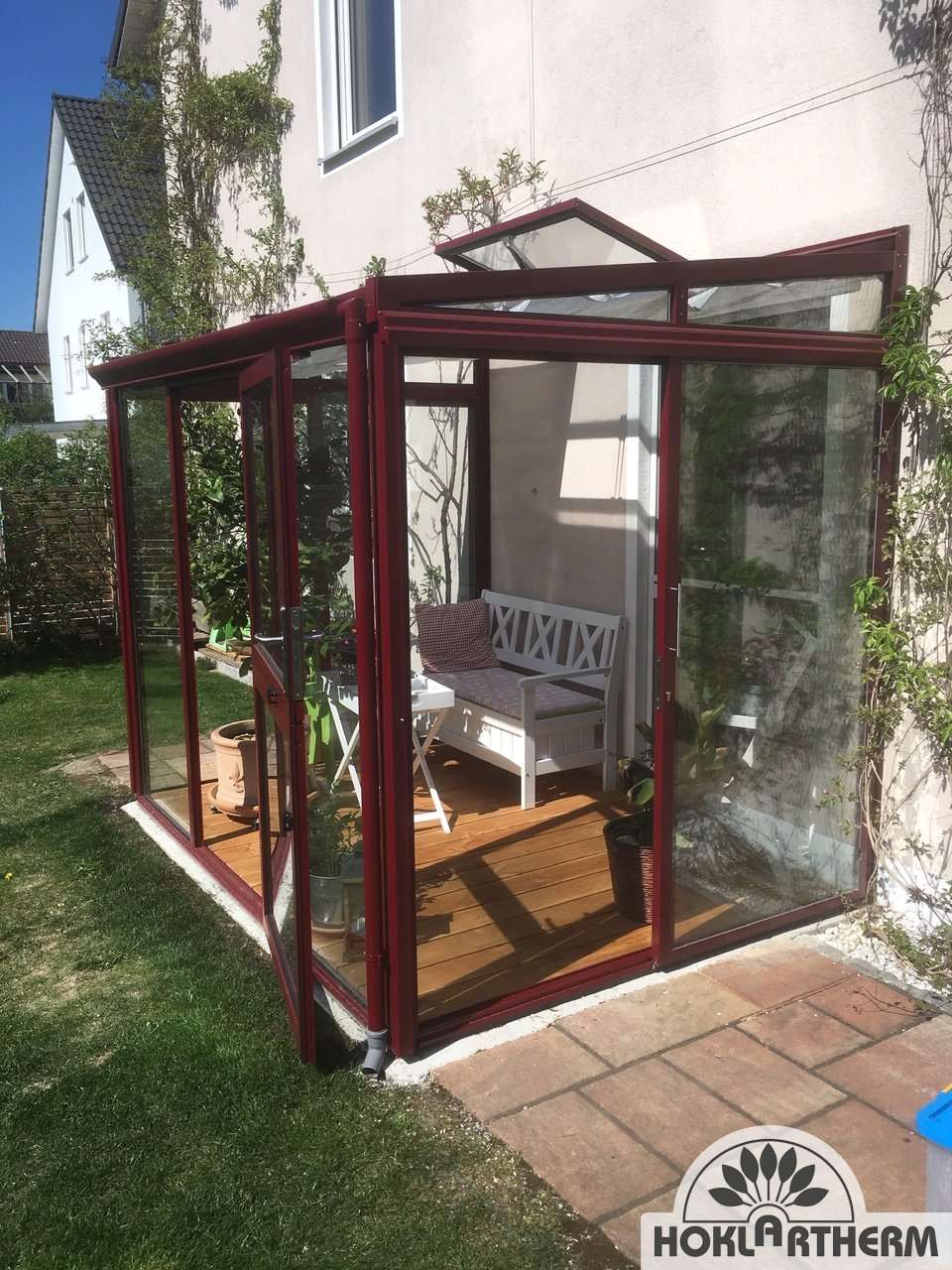 Hoklartherm Anlehngewächshaus "Viola"