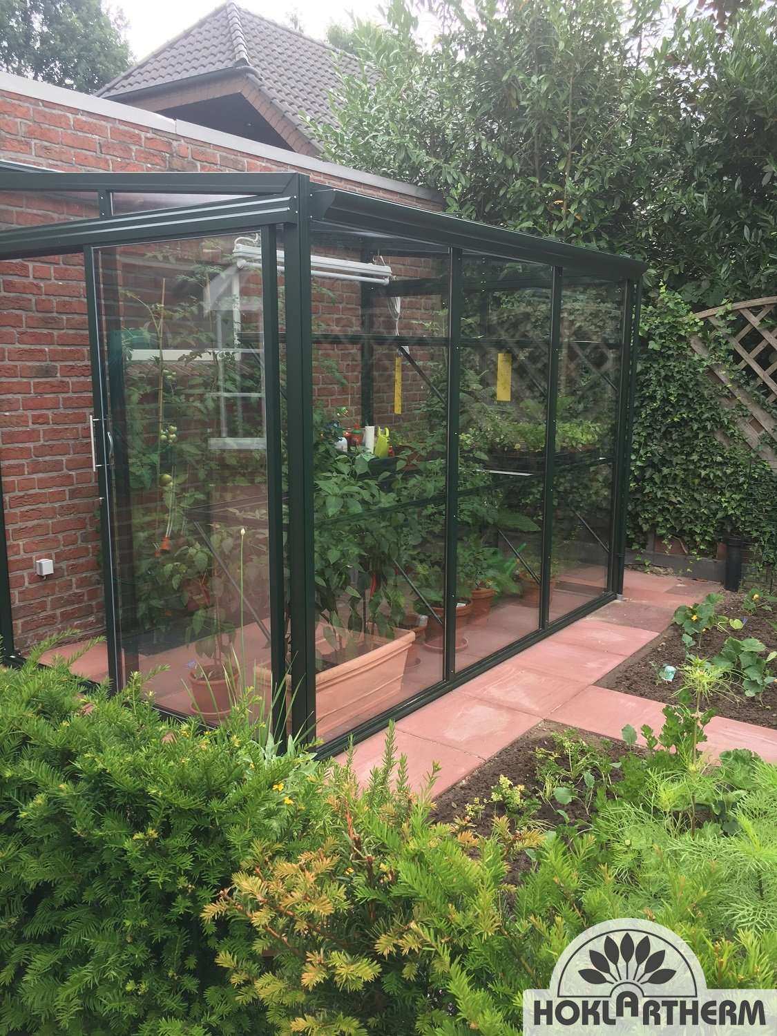 Hoklartherm Anlehngewächshaus "Viola"