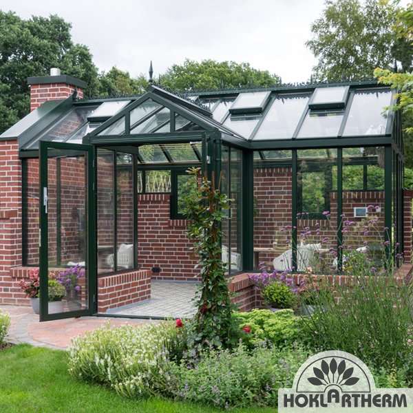 Hoklartherm thermisch getrenntes Gewächshaus "York TH"