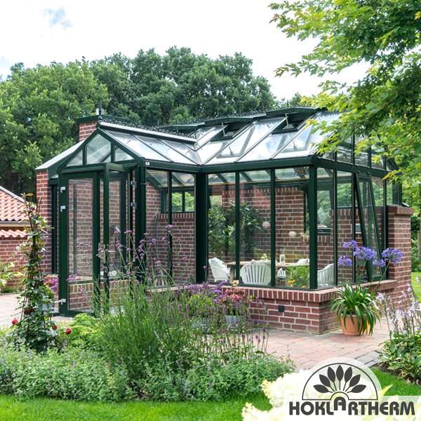 Hoklartherm thermisch getrenntes Gewächshaus "York TH"