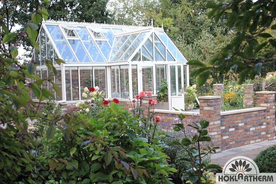 Hoklartherm thermisch getrenntes Gewächshaus "York TH"