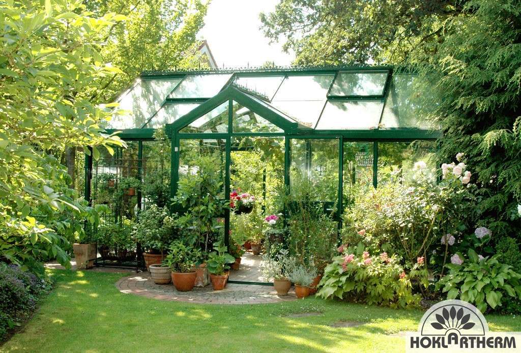 Hoklartherm thermisch getrenntes Gewächshaus "York TH"