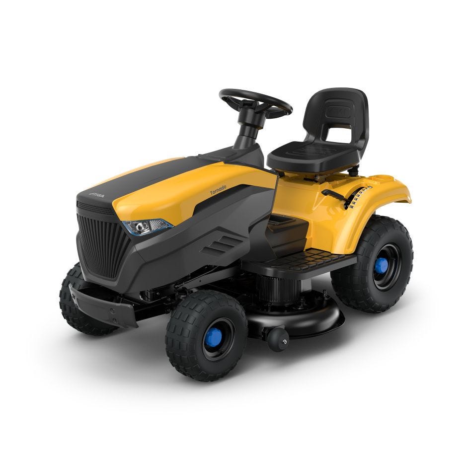 STIGA Tornado 398e Akku-Rasentraktor