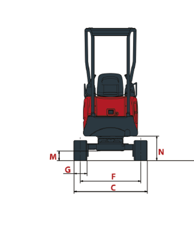 Yanmar Minibagger ViO17