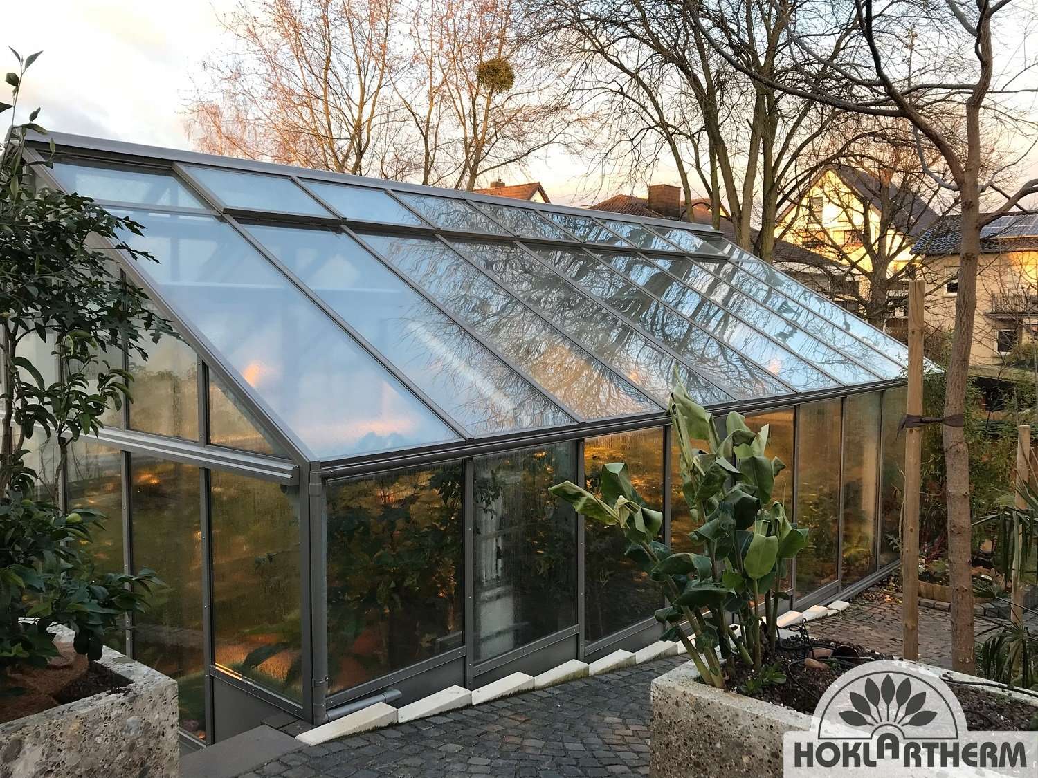 Hoklartherm Gewächshaus "bio-varis"