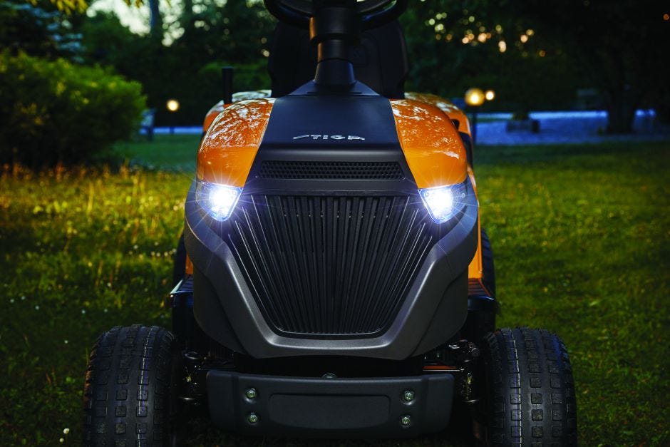 STIGA ESTATE 584e Akku-Rasentraktor