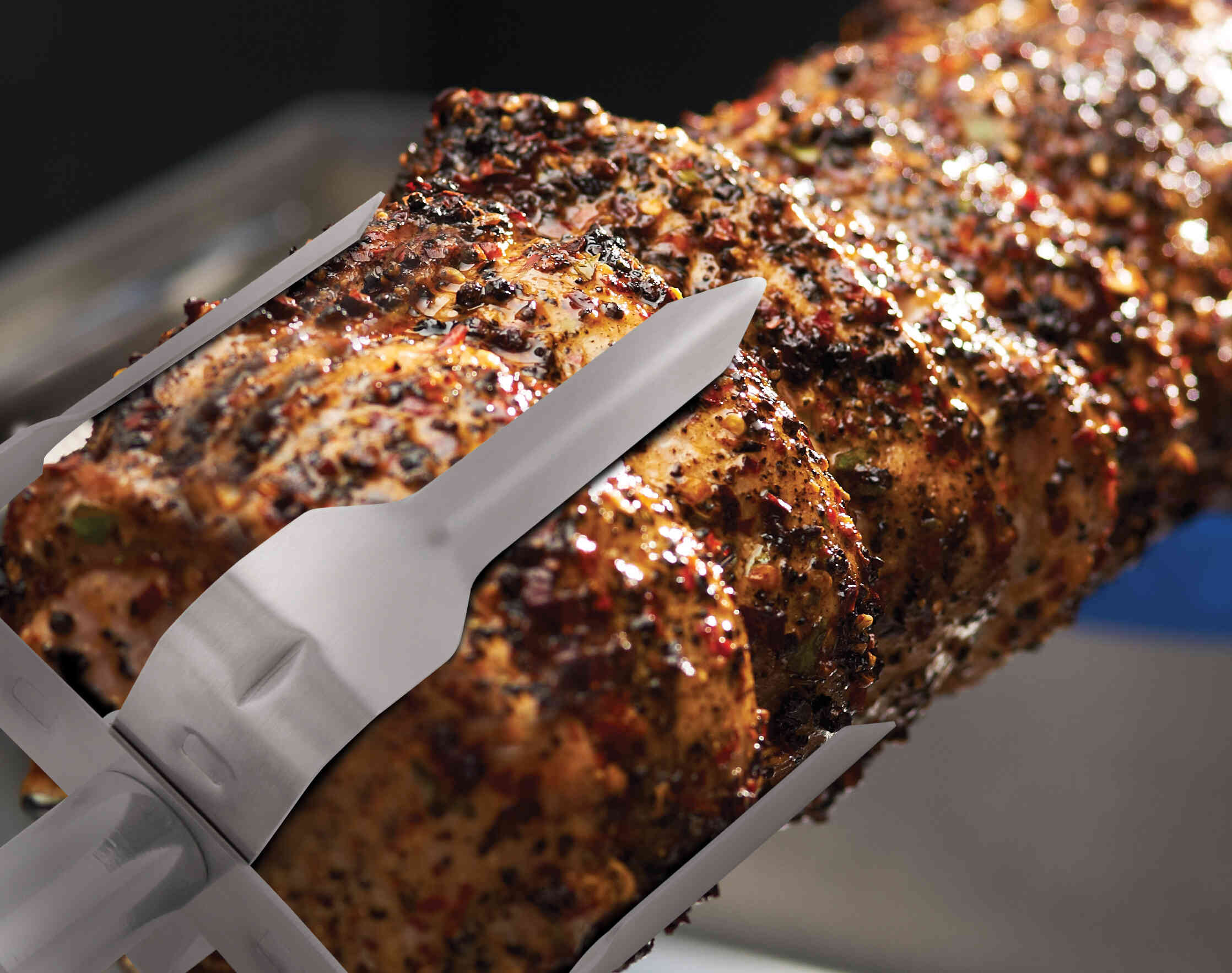 Broil King Edelstahl Fleischforken Deluxe