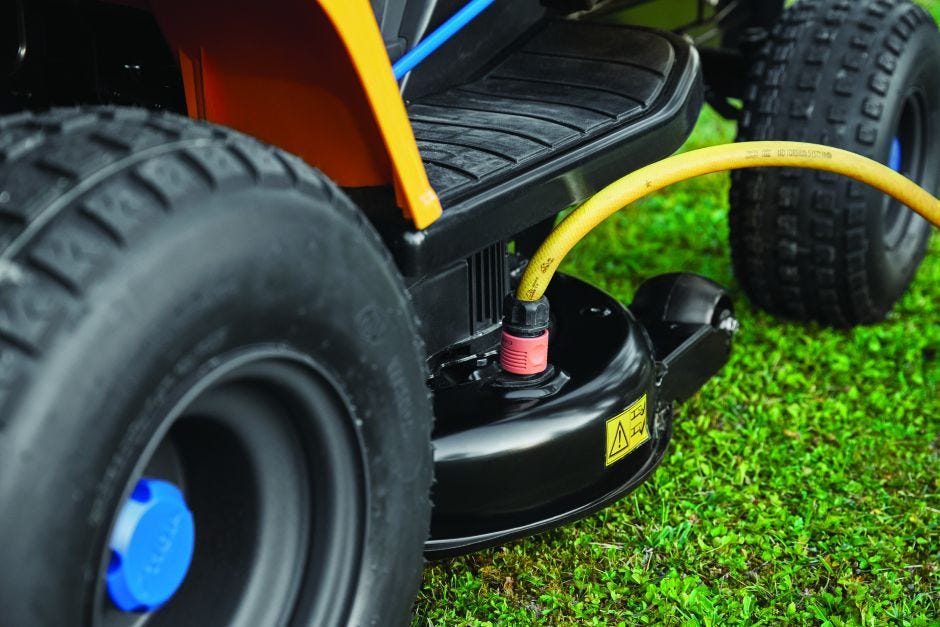 STIGA ESTATE 584e Akku-Rasentraktor