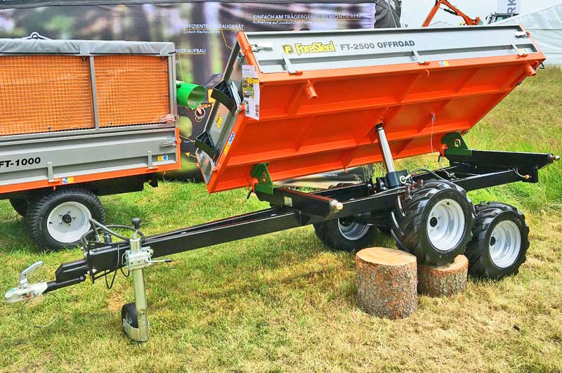 ForeSteel FT-2500 T3 Offroad 3-Seiten-Kipper