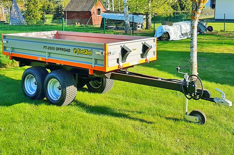 ForeSteel FT-2500 T3 Offroad 3-Seiten-Kipper