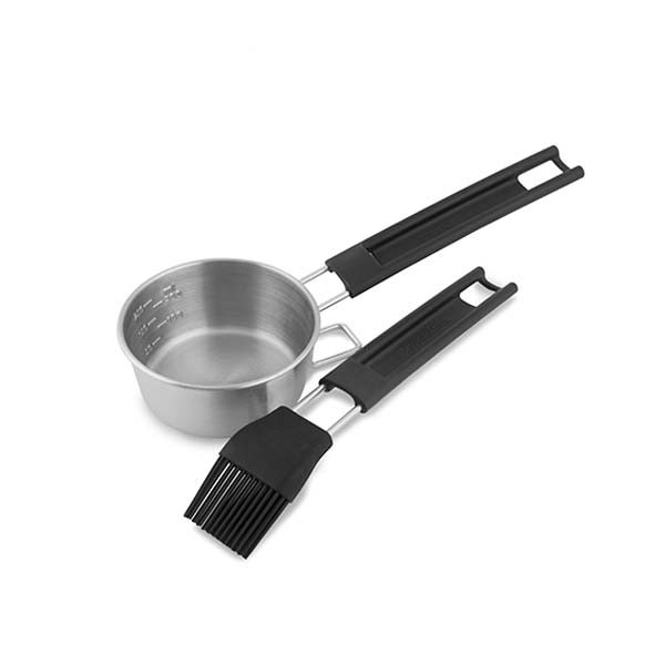 Broil King Marinierset - Silikonpinsel und Topf