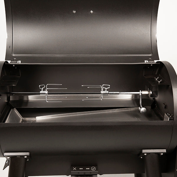 Broil King Pellet Smoker Drehspieß-Set mit Elektromotor