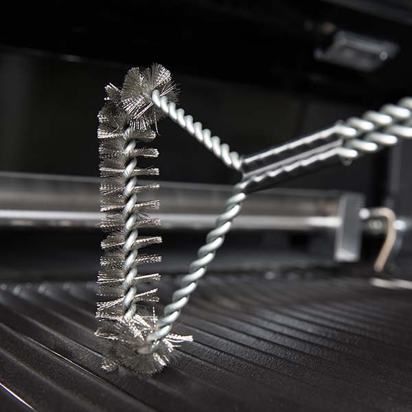 Broil King Grillbürste 3-seitig mit Edelstahlborsten / 45 cm