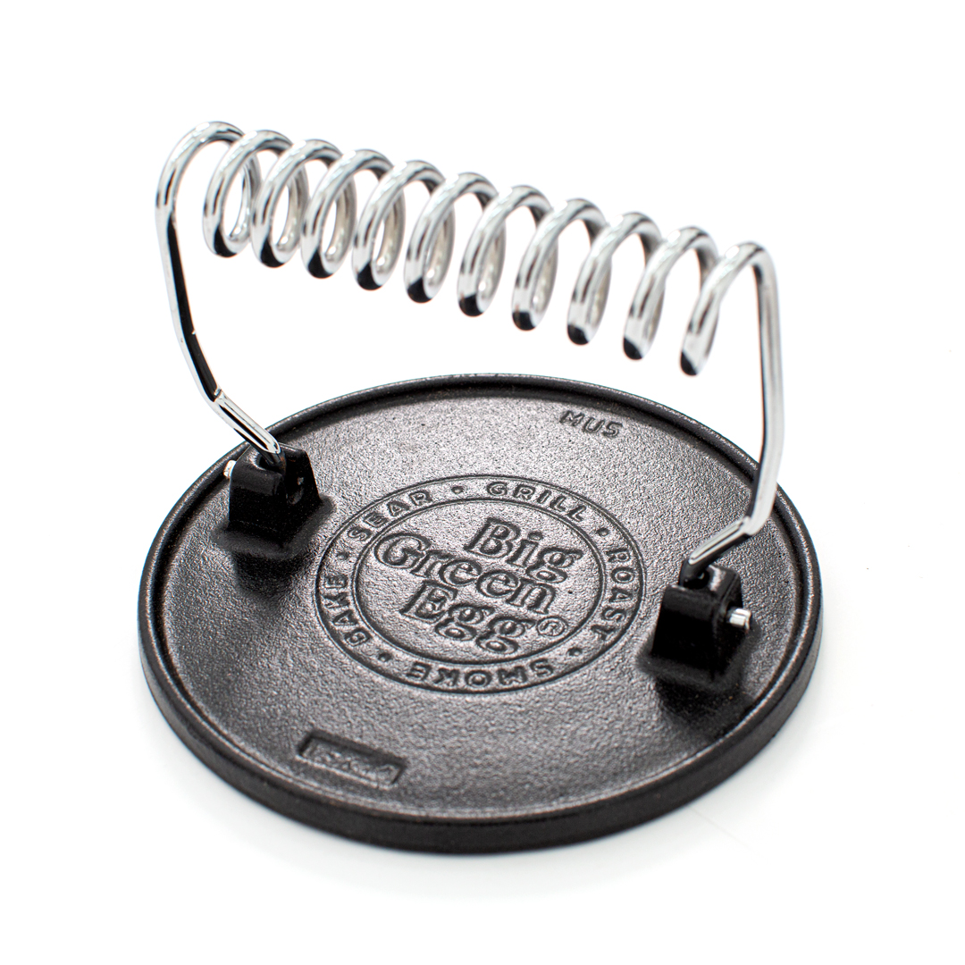 Big Green Egg Cast Iron Grill Press/ Gusseisen-Grillpresse