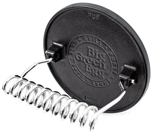Big Green Egg Cast Iron Grill Press/ Gusseisen-Grillpresse