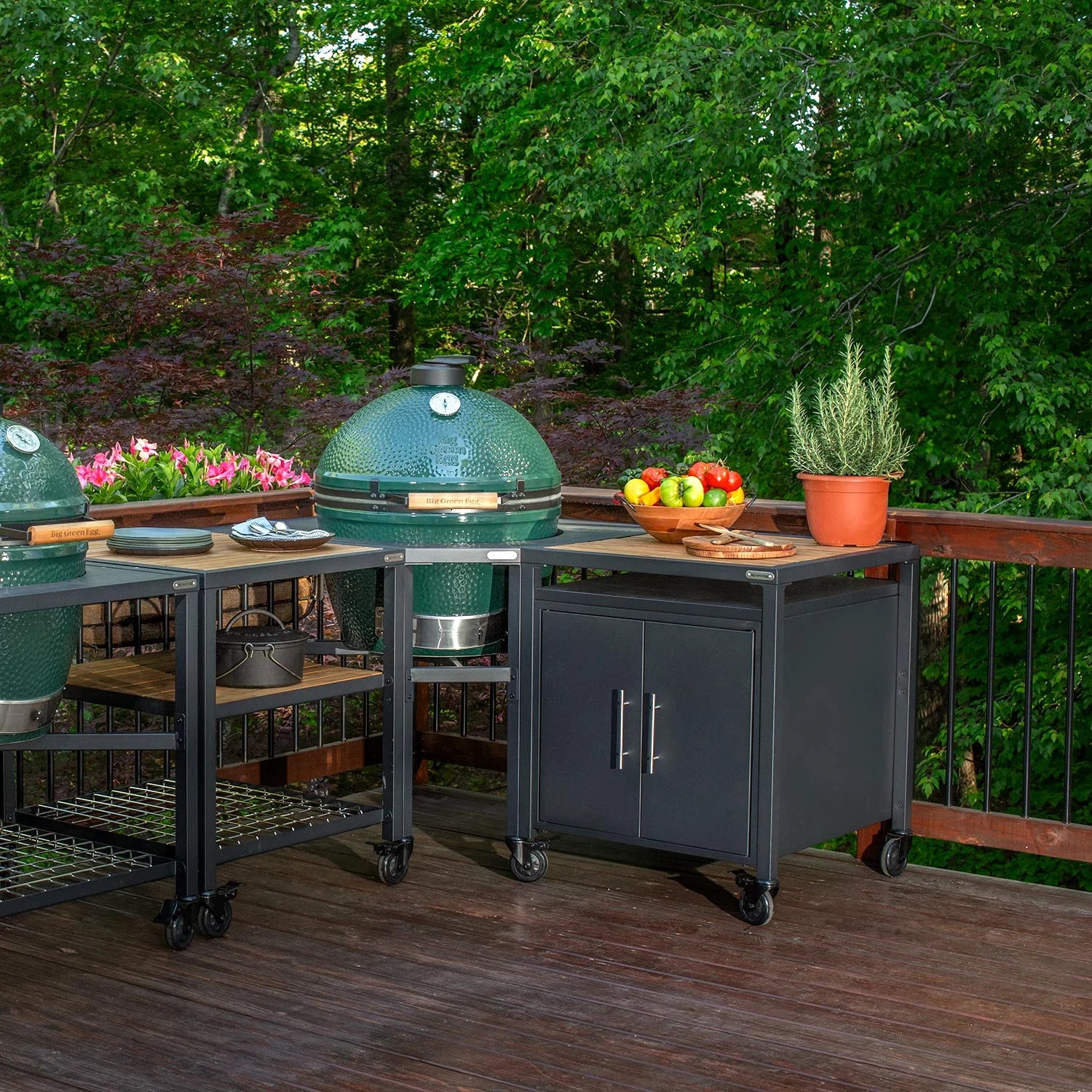 Big Green Egg Corner EGG Frame / Eckmodul Untergestell
