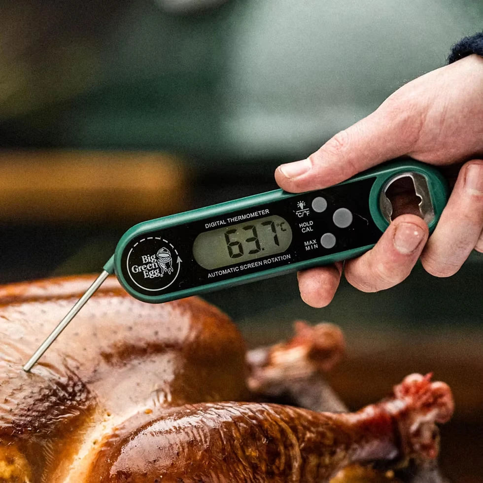 Big Green Egg Digital-Thermometer mit Flaschenöffner