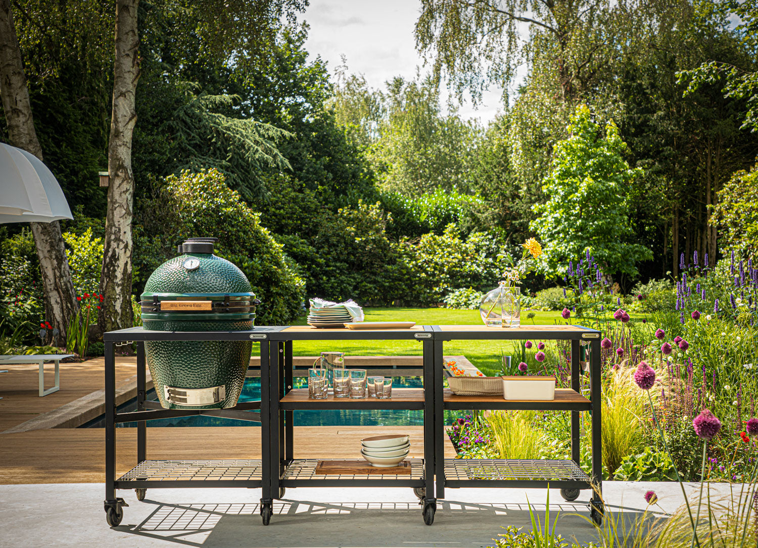 Big Green Egg Schwenkrollen-Set