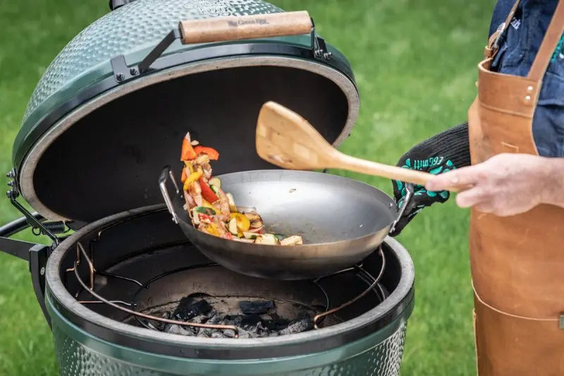Big Green Egg Grill-Wok aus Kohlenstoffstahl für Large & XLarge