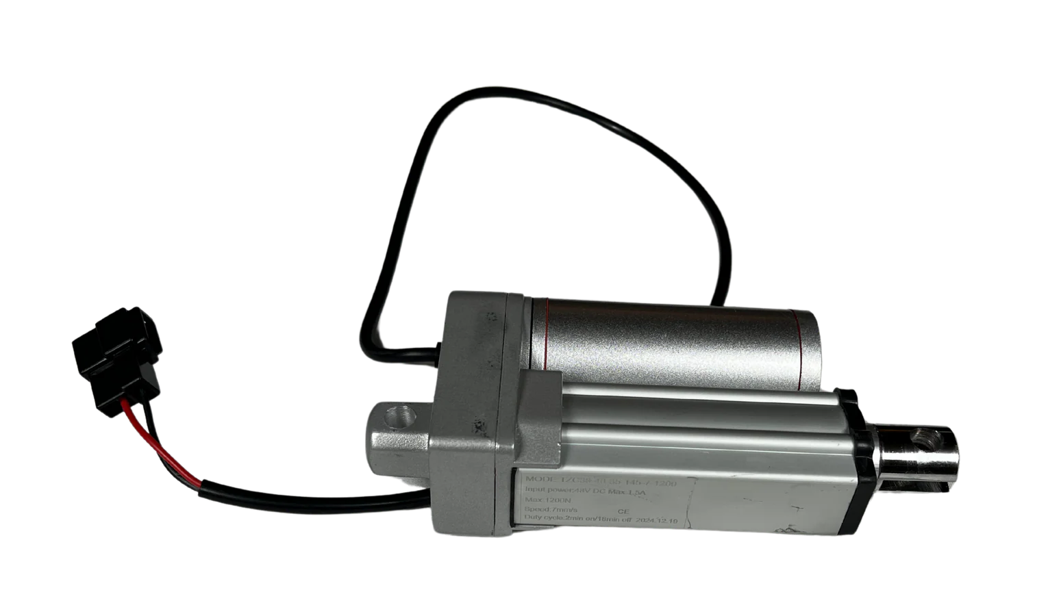 Daewoo Stellmotor ( 145mm) für Kehrmaschine Daewoo DAS80/ DAS100 / Kremer KRS100/ KRYSZ4