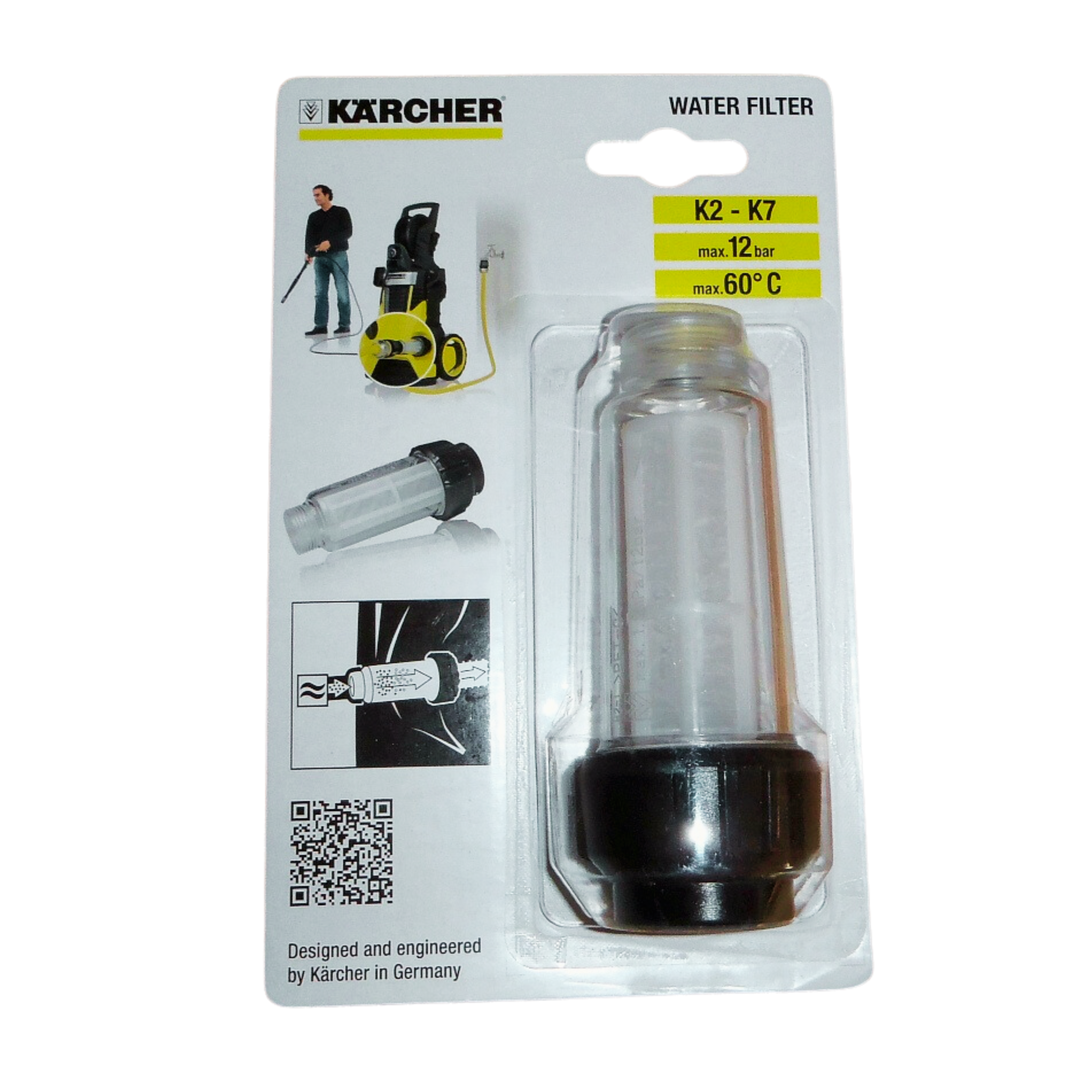 Kärcher Wasserfilter 3/4" für Hochdruckreiniger K2-K7