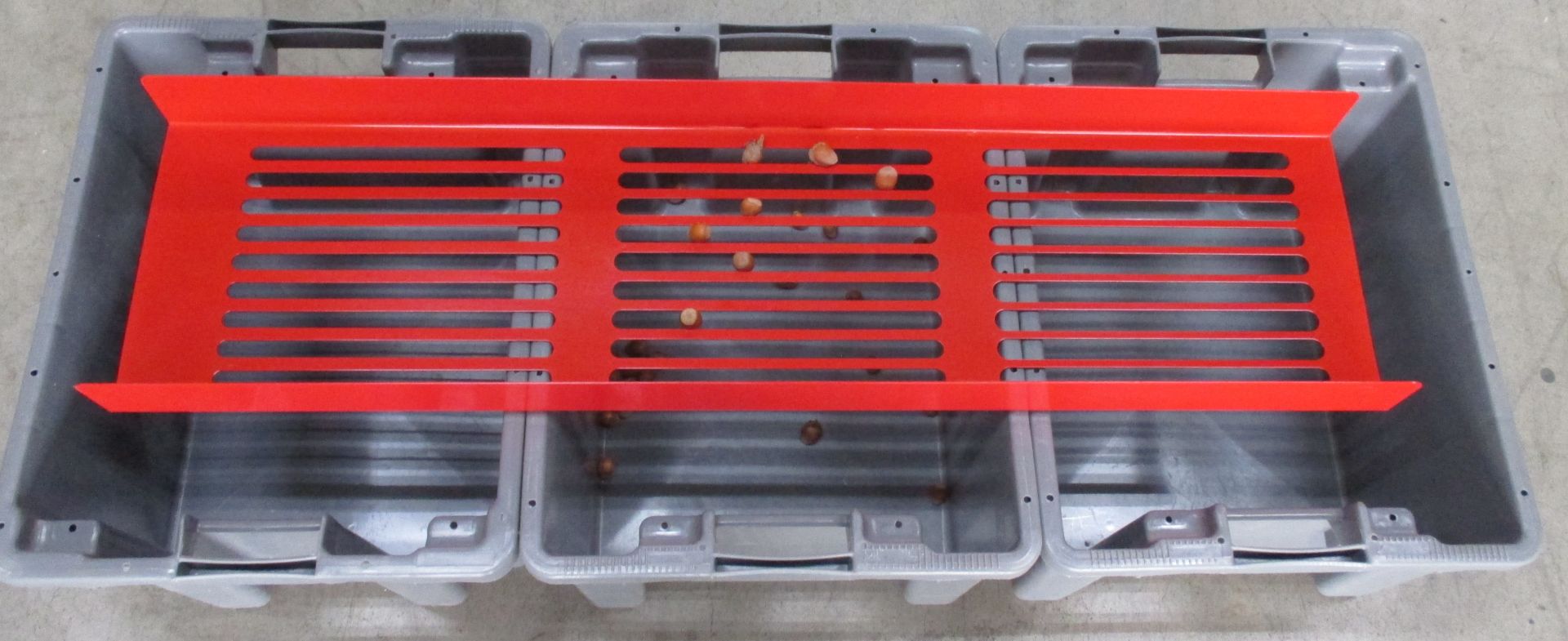 Feucht Obsttechnik Handsieb Haselnuss 10mm, 12mm, 14mm Kalibriersieb