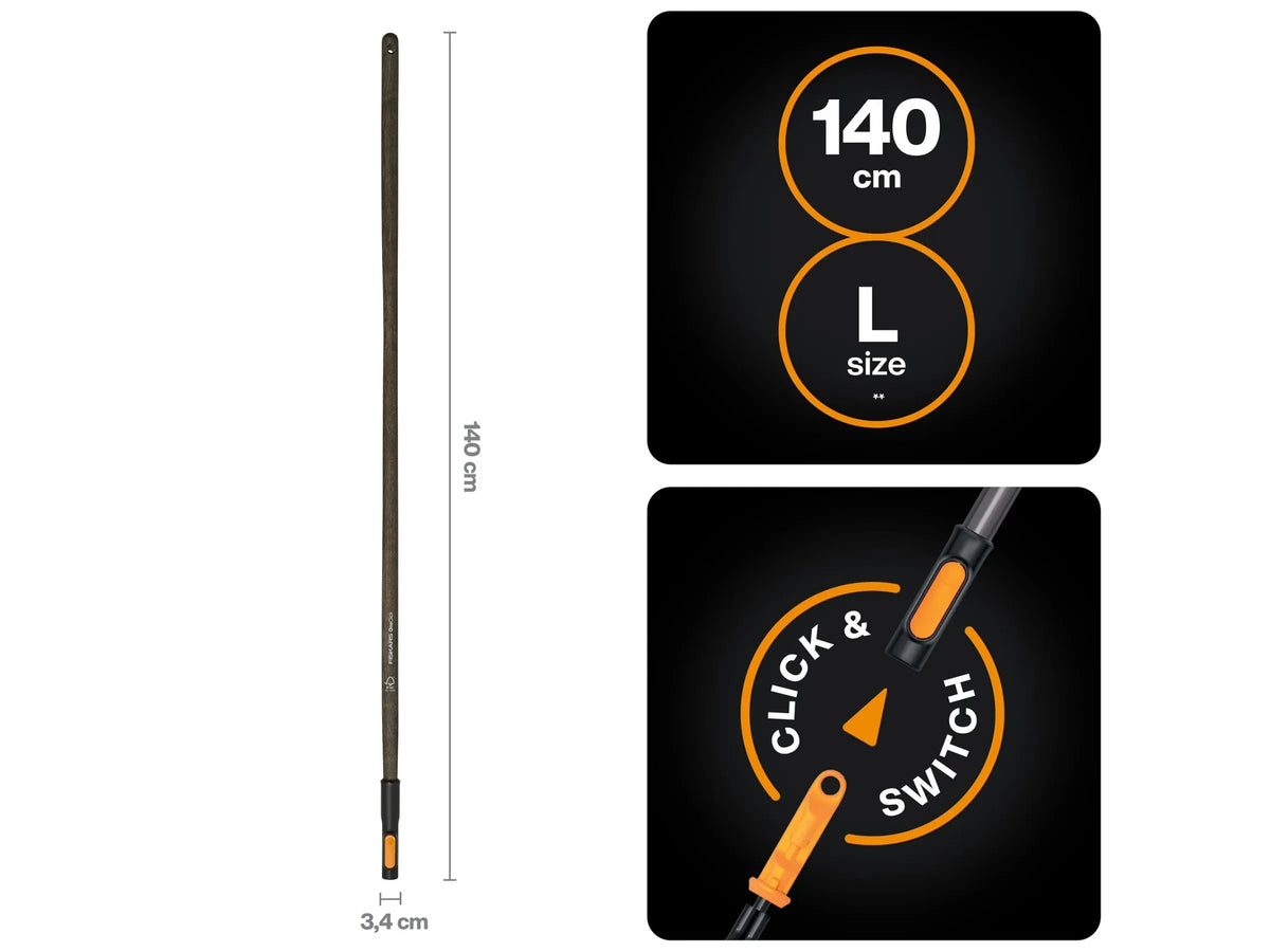 Fiskars OneClick Holzstiel L FSC