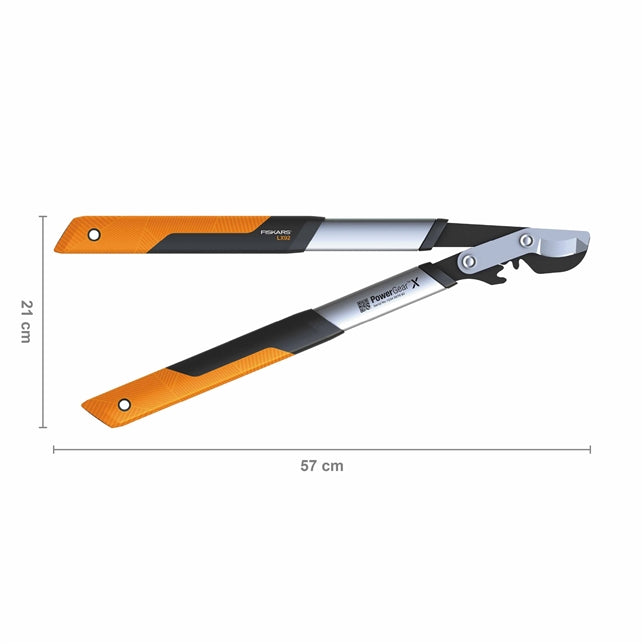 Fiskars PowerGear X Bypass-Getriebeastschere LX92-S