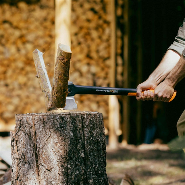 Fiskars X-series X18 & X24 Spaltaxt mit S-Klinge