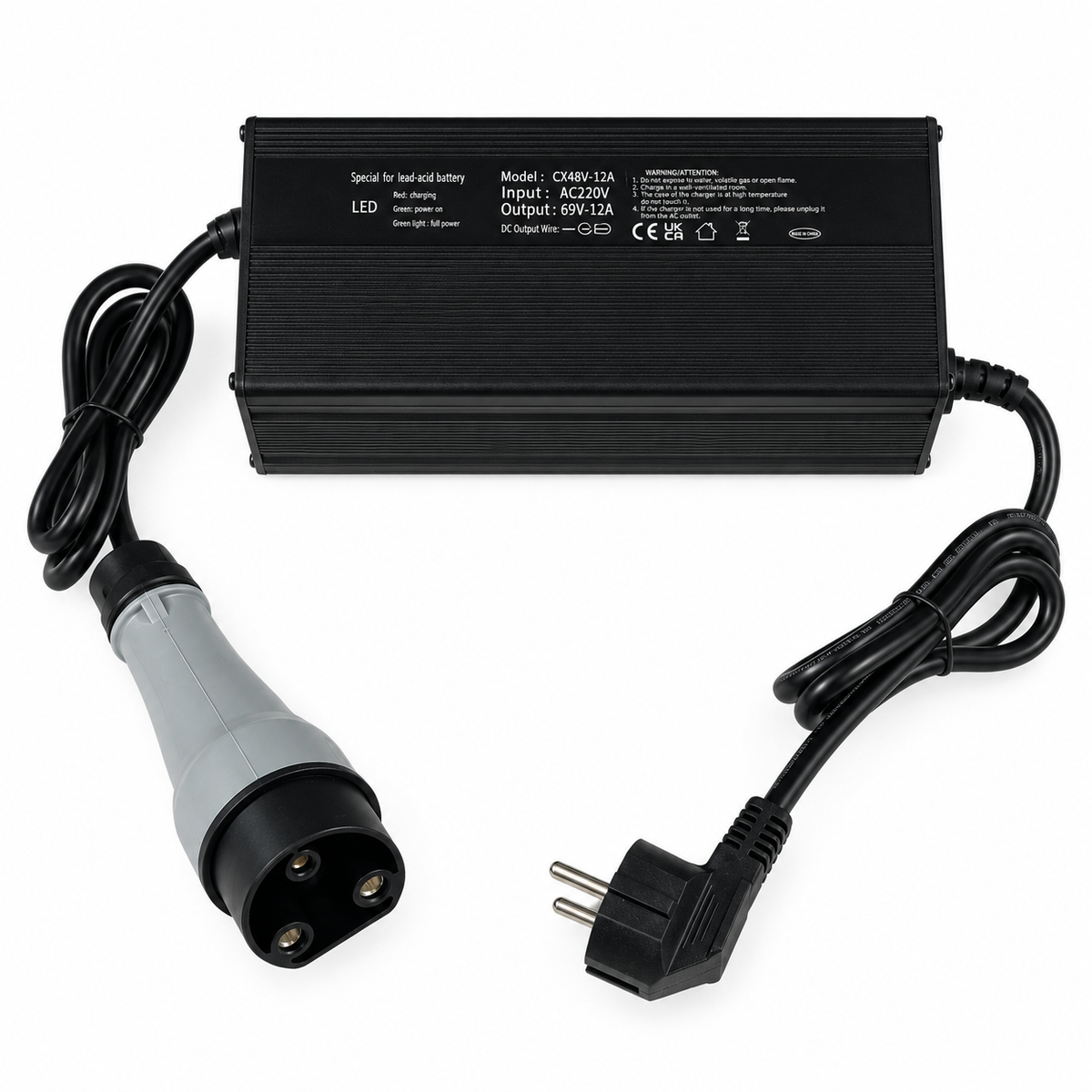 GraeferLadegeraet48V12AfuerDAS100KRS10001Oberseite
