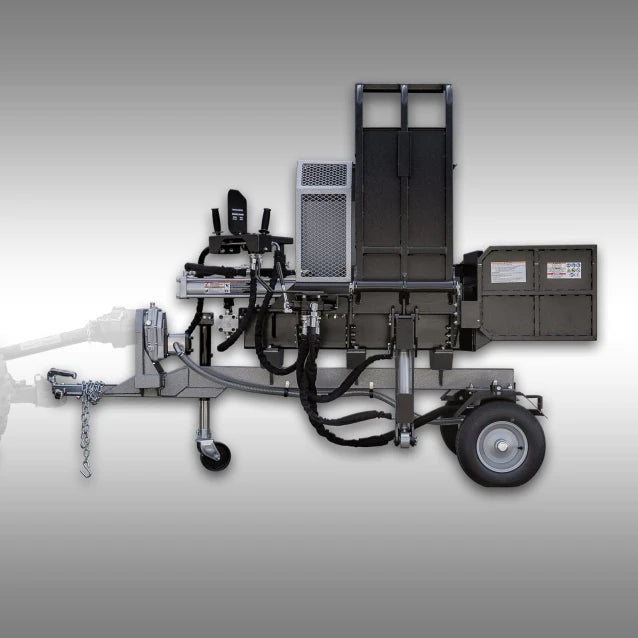 JANSEN® SHS-20L55T Schichtholzspalter, 20 Tonnen, Zapfwellenantrieb & Stammheber