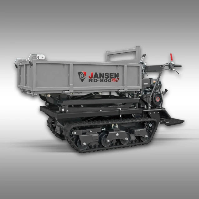 Jansen Raupendumper RD-800pro, hydraulisch, Hochkippsystem, 13 PS, Kettendumper