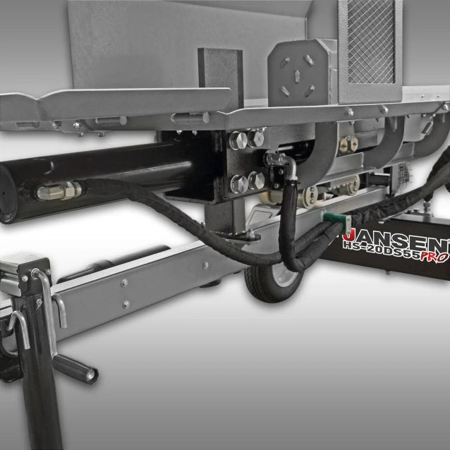 Jansen Holzspalter HS-20DS55pro, 20 t, 55 cm, Benzinmotor, Doppelspalter
