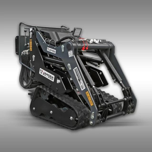Jansen Kompaktlader KL-200, Stand-On Skid Steer, Multilader, Raupen