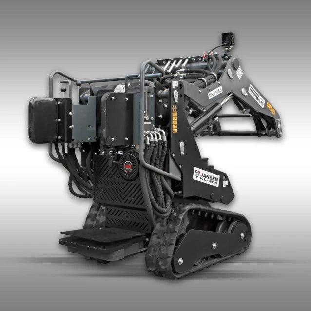 Jansen Kompaktlader KL-200, Stand-On Skid Steer, Multilader, Raupen