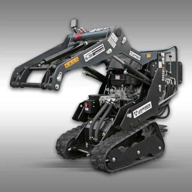 Jansen Kompaktlader KL-200, Stand-On Skid Steer, Multilader, Raupen