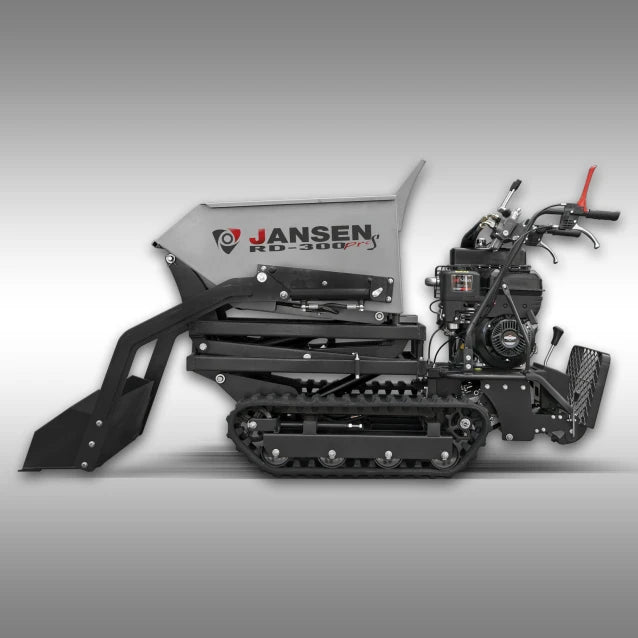 Jansen Raupendumper RD-300proS, hydraulisch, Hochkippsystem, Selbstladefunktion