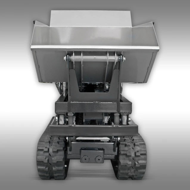 Jansen Raupendumper RD-300pro, hydraulische Mulde mit Hochkippsystem