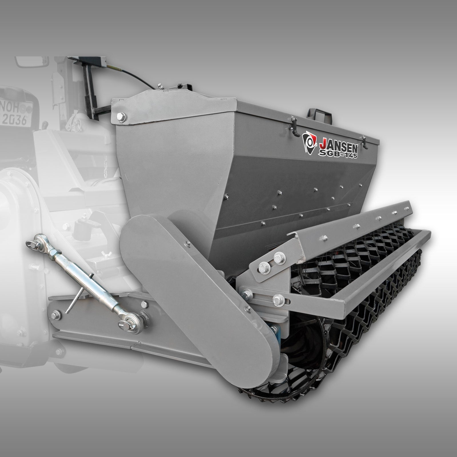 Saatgutbehälter JANSEN SGB-145, Saatkasten für Umkehrfräse UKF-145