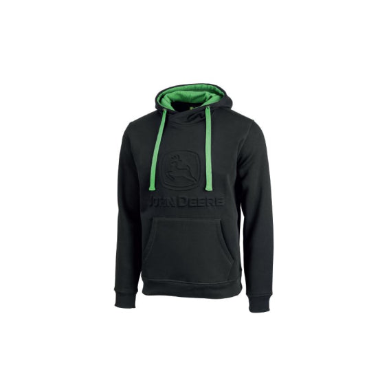John Deere Kapuzensweatshirt mit geprägtem Logo